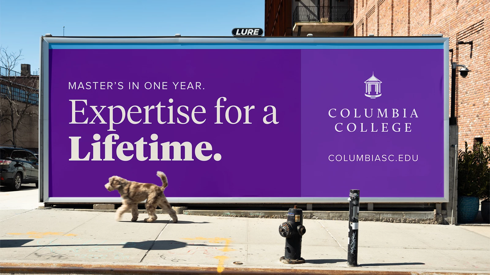 Columbia College OOH Advertisement