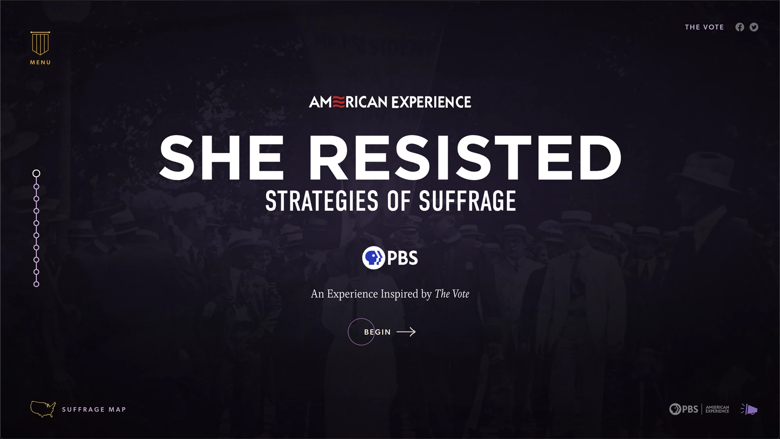 She Resisted: Strategies of Suffrage