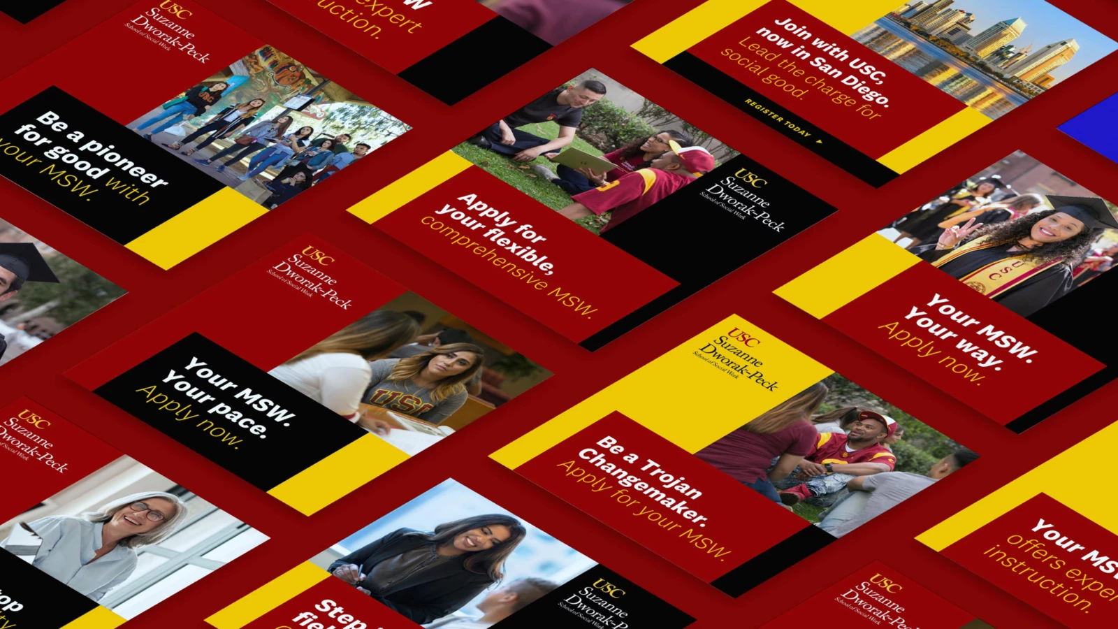 USC Suzanne Dworak-Peck School of Social Work Fall Enrollment Campaign